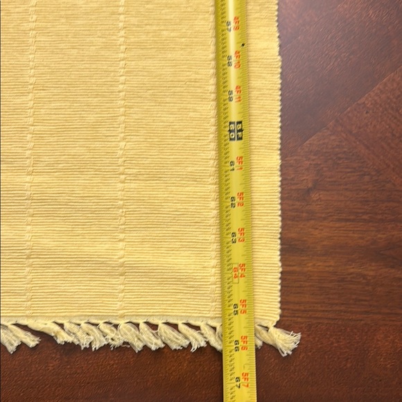 Source Unknown Yellow Table Runner - Picture 5 of 10